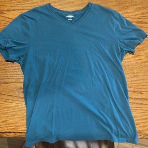 A Medium Green/Blue V-Neck from old navy